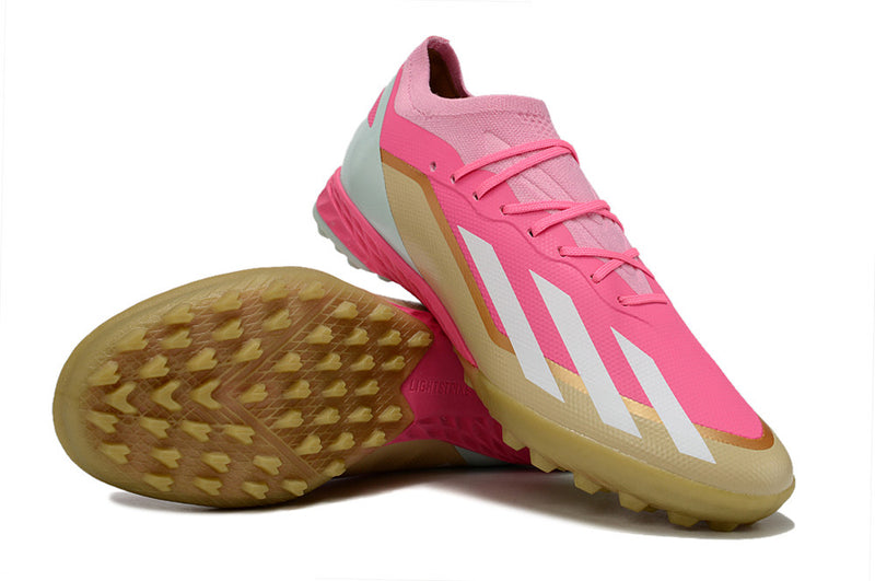 CHUTEIRA ADIDAS X23 CRAZYFAST.1  TF SOCIETY+ BRINDE