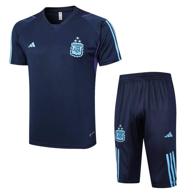 KIT ARGENTINA MEIA CALÇA + CAMISETA 23/24