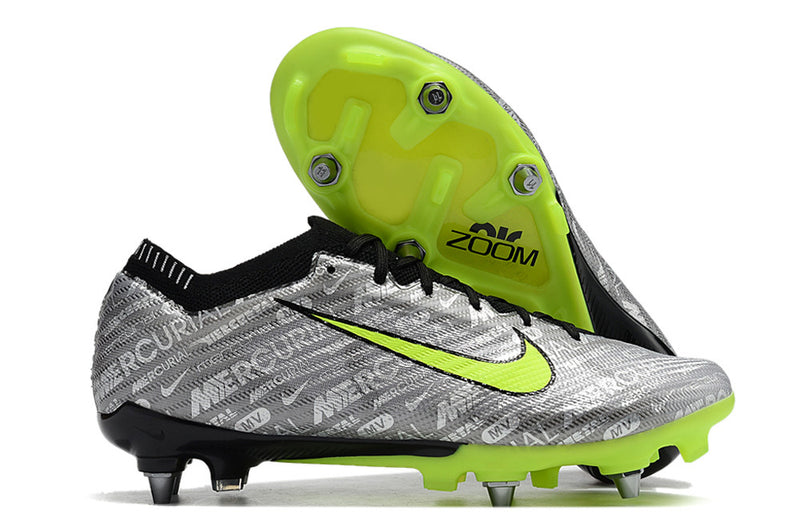 CHUTEIRA NIKE MERCURIAL VAPOR 15 ELITE TRAVA DE ALUMINIO CAMPO+BRINDE