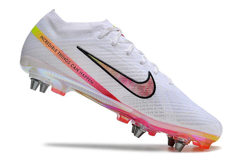 CHUTEIRA NIKE MERCURIAL VAPOR 15 ELITE TRAVA DE ALUMINIO CAMPO+BRINDE