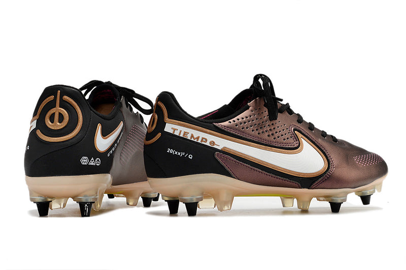 CHUTEIRA NIKE TIEMPO LEGEND 9 ELITE TRAVA DE ALUMINIO CAMPO+BRINDE