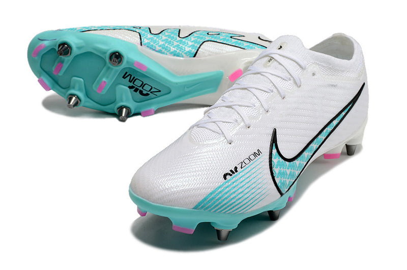 CHUTEIRA NIKE MERCURIAL VAPOR 15 ELITE TRAVA DE ALUMINIO CAMPO+BRINDE