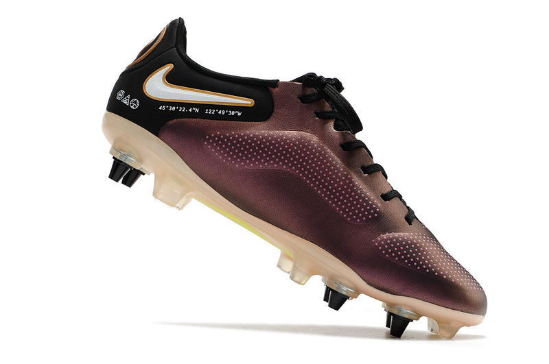 CHUTEIRA NIKE TIEMPO LEGEND 9 ELITE TRAVA DE ALUMINIO CAMPO+BRINDE