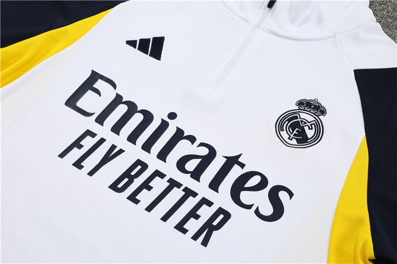 KIT CONJUNTO MEIO ZIPER REAL MADRID 23/24