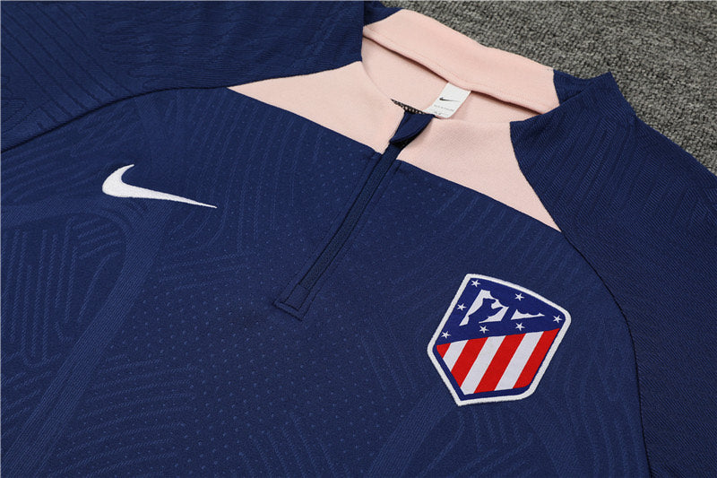 KIT CONJUNTO MEIO ZIPER ATLETICO DE MADRID 23/24