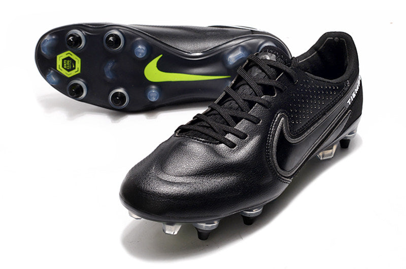 CHUTEIRA NIKE TIEMPO LEGEND 9 ELITE TRAVA DE ALUMINIO CAMPO+BRINDE