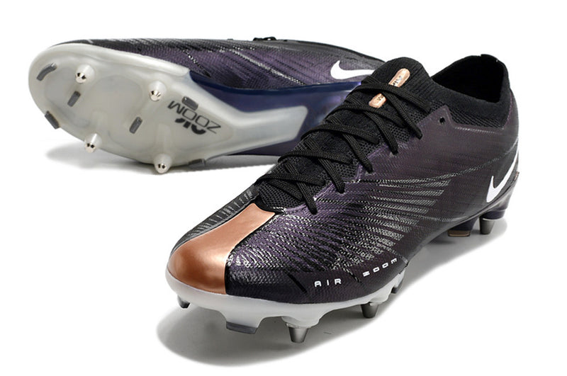 CHUTEIRA NIKE MERCURIAL VAPOR 15 ELITE TRAVA DE ALUMINIO CAMPO+BRINDE