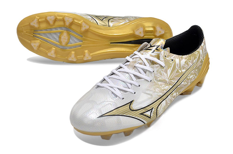 CHUTEIRA MIZUNO ALPHA MADE IN JAPAN TF CAMPO + BRINDE