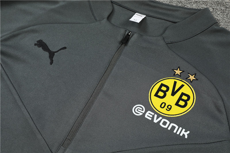 KIT CONJUNTO MEIO ZIPER BORRUSIA DORTMUND 22/23