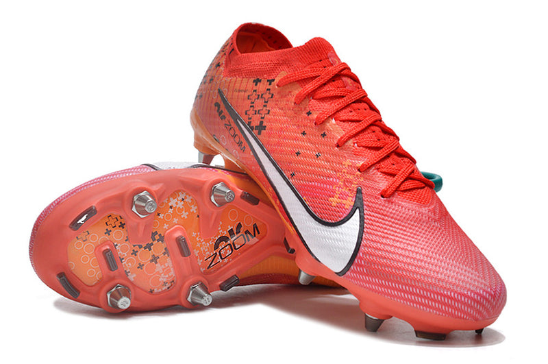 CHUTEIRA NIKE MERCURIAL VAPOR 15 ELITE TRAVA DE ALUMINIO CAMPO+BRINDE