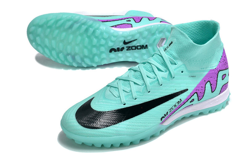 CHUTEIRA NIKE MERCURIAL VAPOR  SUPERFLY 9 ELITE SOCIETY+BRINDE