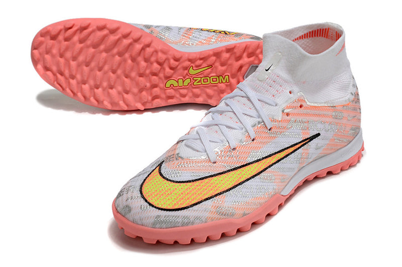 CHUTEIRA NIKE MERCURIAL VAPOR  SUPERFLY 9 ELITE SOCIETY+BRINDE