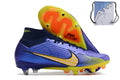 CHUTEIRA NIKE MERCURIAL SUPERFLY 9 ELITE TRAVA DE ALUMINIO CAMPO+BRINDE