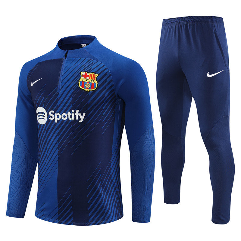 KIT CONJUNTO MEIO ZIPER BARCELONA 23/24