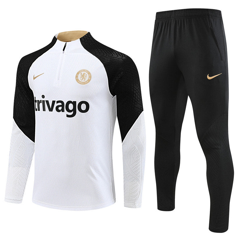 KIT CONJUNTO MEIO ZIPER CHELSEA 23/24