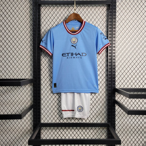 Kit Infantil Manchester City 22/23