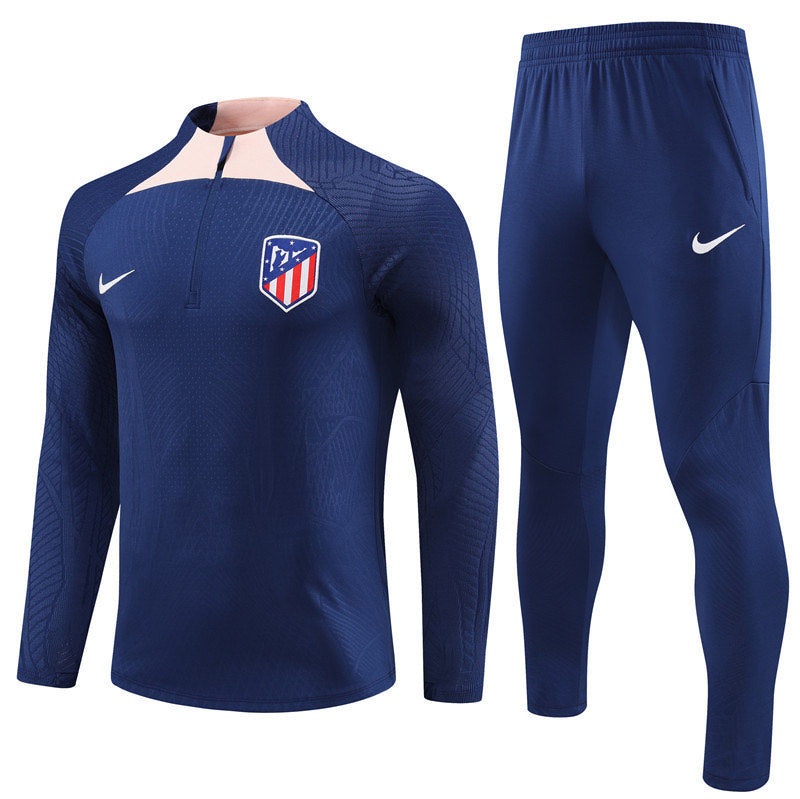 KIT CONJUNTO MEIO ZIPER ATLETICO DE MADRID 23/24