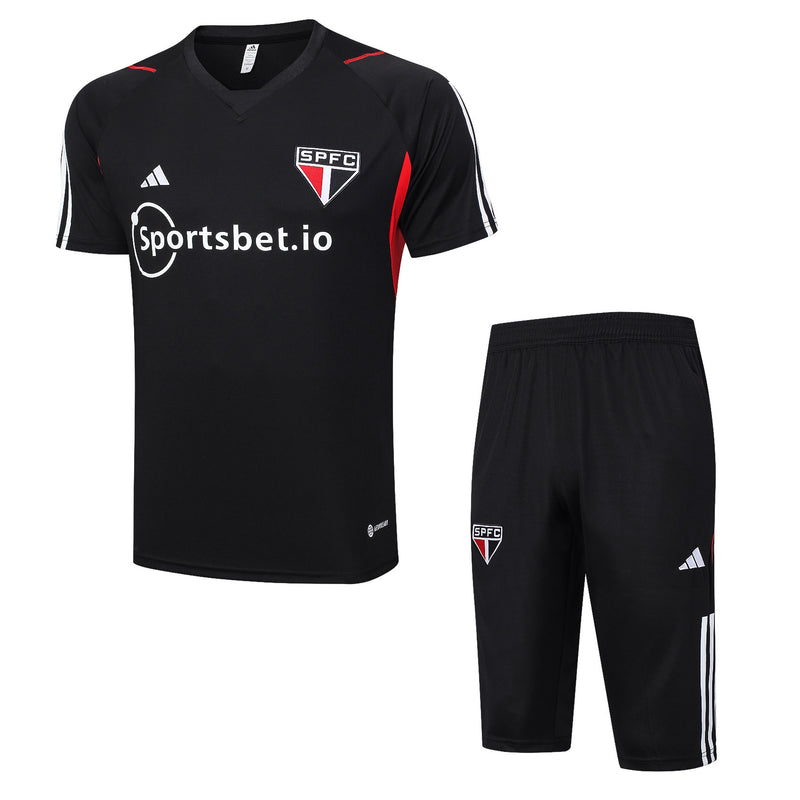 KIT SAÕ PAULO MEIA CALÇA + CAMISETA 23/24