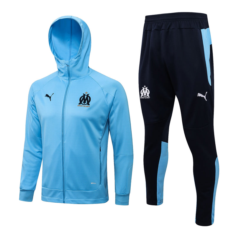 KIT CONJUNTO OLYMPIQUE MARSELHA 21/22