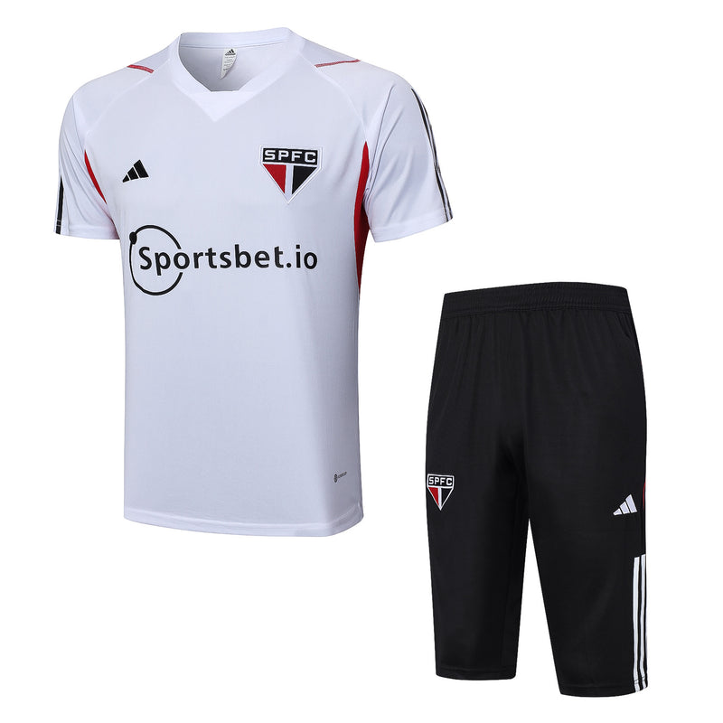 KIT SAÕ PAULO MEIA CALÇA + CAMISETA 23/24