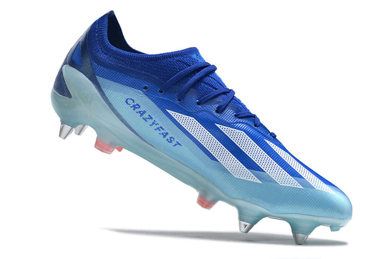 CHUTEIRA ADIDAS X CRAZYFAST SG TRAVA DE ALUMINIO CAMPO+BRINDE