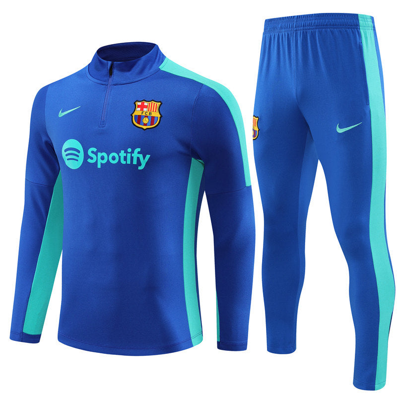 KIT CONJUNTO MEIO ZIPER BARCELONA 23/24