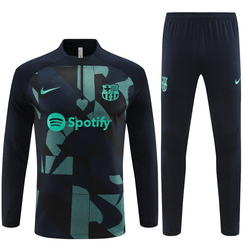 KIT CONJUNTO MEIO ZIPER BARCELONA 23/24