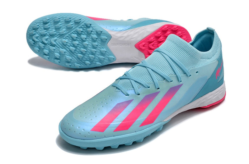 CHUTEIRA ADIDAS X23 CRAZYFAST.1 TF  SOCIETY+ BRINDE