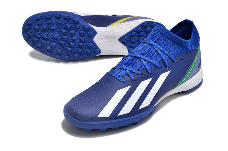 CHUTEIRA ADIDAS X23 CRAZYFAST.1 TF  SOCIETY+ BRINDE