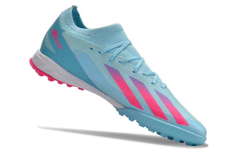 CHUTEIRA ADIDAS X23 CRAZYFAST.1 TF  SOCIETY+ BRINDE