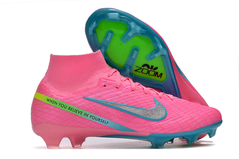 CHUTEIRA NIKE MERCURIAL SUPERFLY 9 ELITE CAMPO+BRINDE