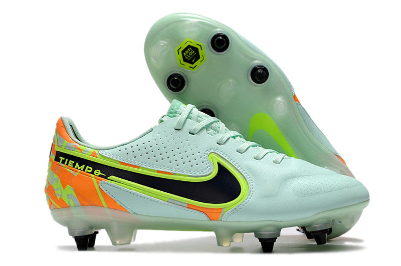 CHUTEIRA NIKE TIEMPO LEGEND 9 ELITE TRAVA DE ALUMINIO CAMPO+BRINDE