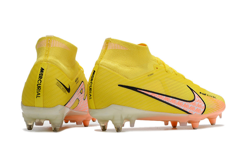 CHUTEIRA NIKE MERCURIAL SUPERFLY 9 ELITE TRAVA DE ALUMINIO CAMPO+BRINDE