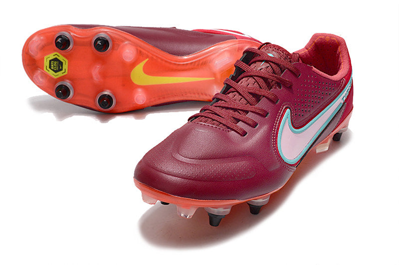 CHUTEIRA NIKE TIEMPO LEGEND 9 ELITE TRAVA DE ALUMINIO CAMPO+BRINDE