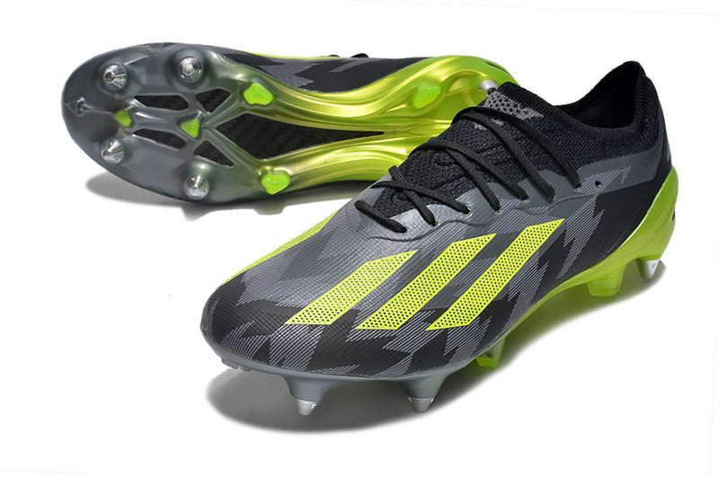 CHUTEIRA ADIDAS X CRAZYFAST SG TRAVA DE ALUMINIO CAMPO+BRINDE