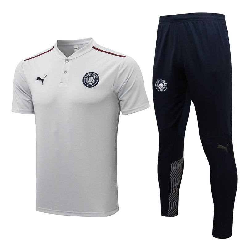 KIT CAMISETA + CALÇA MANCHESTER CITY  21/22