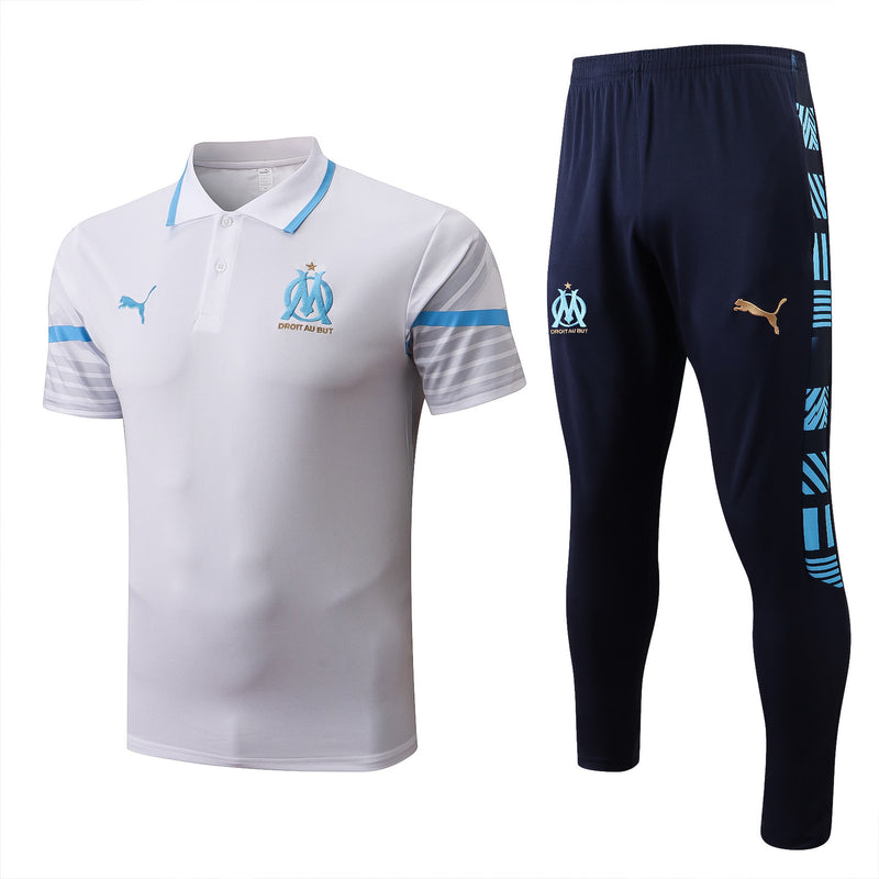 KIT CAMISETA + CALÇA OLYMPIQUE MARSELHA 22/23